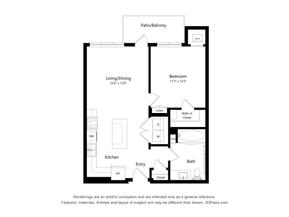 Hilltop at Signal Hills_2D_1 Bedroom F