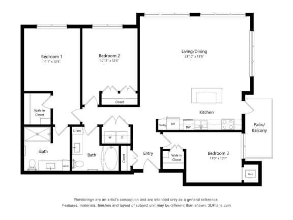 Hilltop at Signal Hills_2D_3 Bedroom D