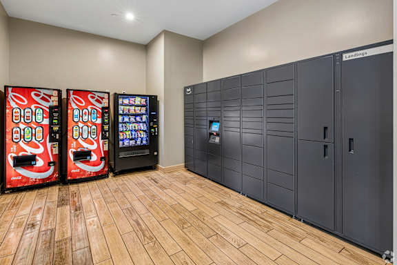 Amazon storage area at Landings of Lexington