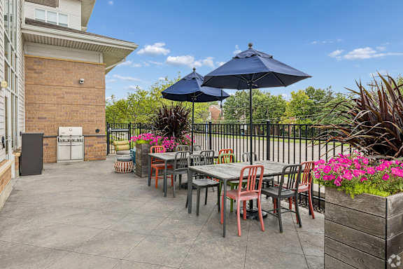 Outdoor Patio at Landings of Lexington