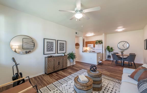 Modern Living Room at Mission at Baytown, Baytown, 77521