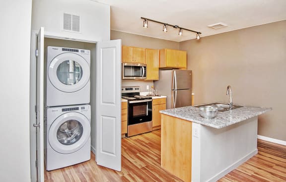 Kitchen and Laundry at Scharbauer Flats, Midland, 79705