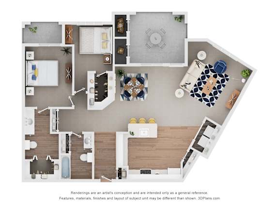 Dorsey Floor Plan at Mariposa at Westchester, Texas