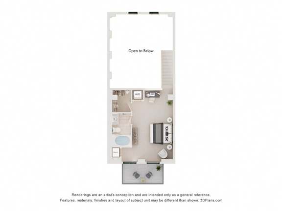 IXM3 Floorplan at Arcade Apartments, Missouri, 63101