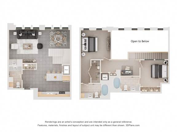 PENTHOUSEIIPM1 Floorplan at Arcade Apartments, St Louis, 63101