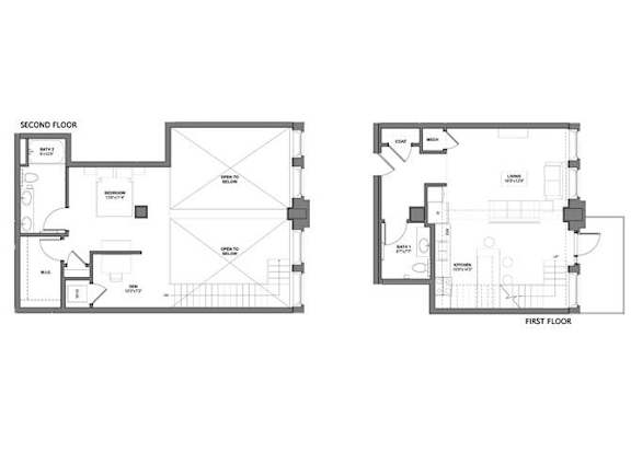 PENTHOUSEIIPM4 Floorplan at Arcade Apartments, Missouri