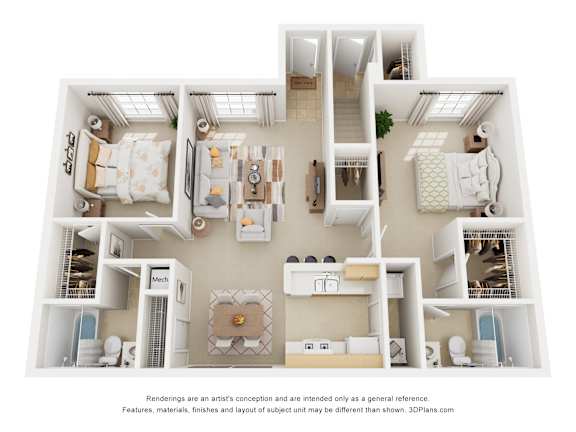 2A_Two Bedroom at Sunrise Pointe, Florida