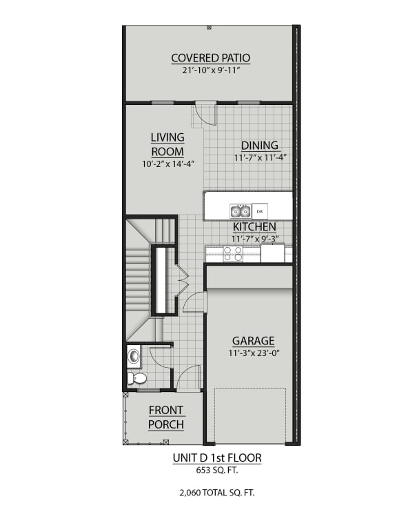 floor plan of the 1700 sq ft roommates