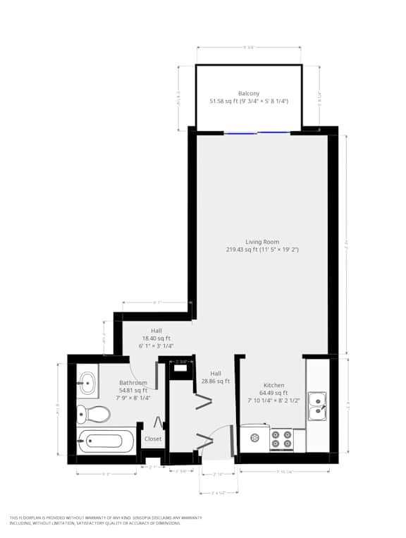 A black and white image of a house floor plan.