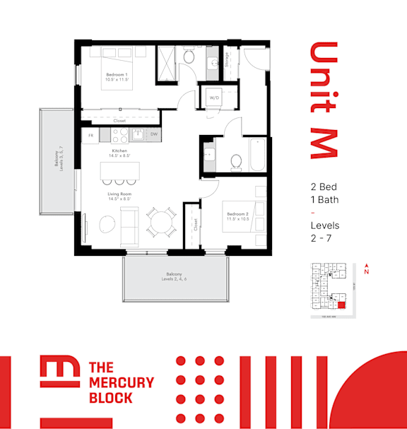 2x2 825 sqft