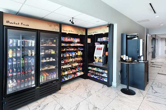 A market fresh section in a store with a variety of products at Two Twelve Clayton Apartments, Clayton