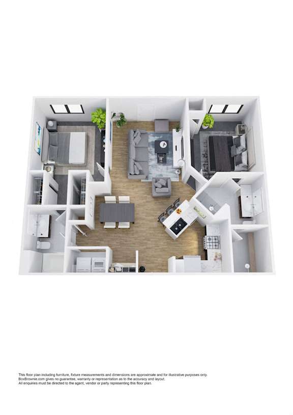 a 1 bedroom floor plan  1199 square feet