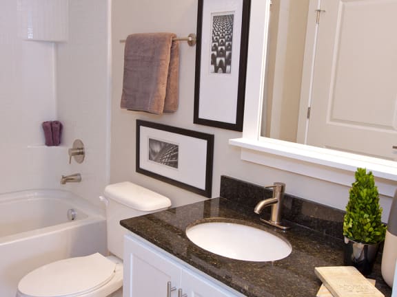 Bathroom at Strathmoor Apartments , Dublin, Ohio