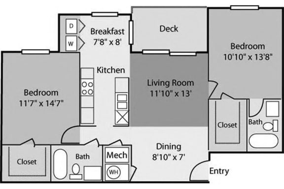Clear Run floor plan Brooks