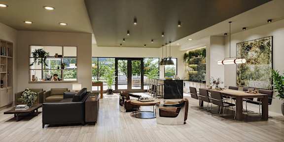 Community Clubhouse at Aviator Lofts, Newport News Virginia