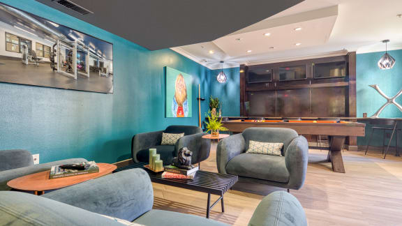 Community Clubroom at Proximity at ODU, Norfolk, VA