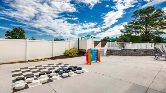 Game Area at The Everett Apartments , Roanoke, VA