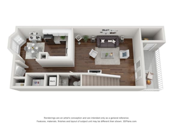 Fairgate Townhouse Floor Plan first floor
