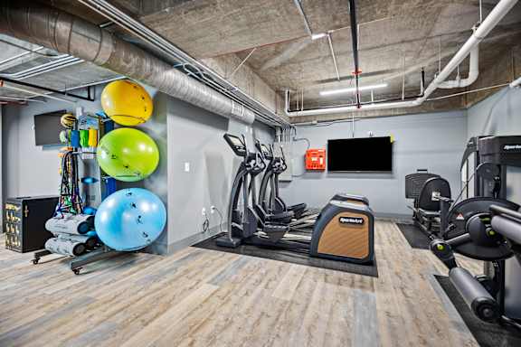 Fitness Center at The Falstaff, Raleigh, NC, 27610