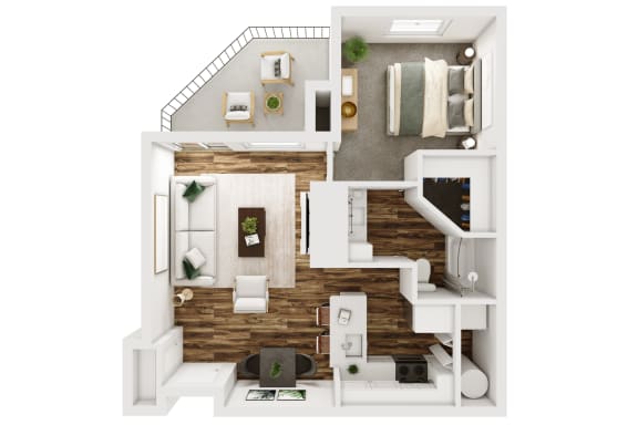 bedroom floor plan  the residences at