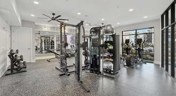 Equipped Gym at Innsbrook Square, Glen Allen, 23060