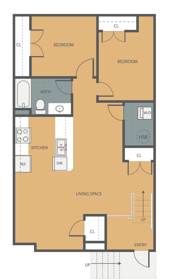 Gramercy Row Floor Plan