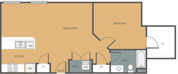 Gramercy Row Floor Plan