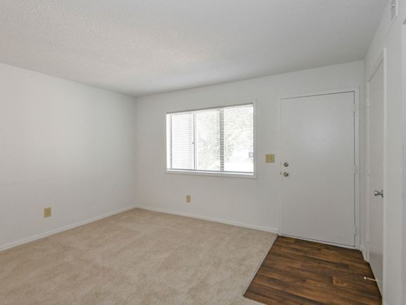 Living area at Green Meadows in Raleigh NC