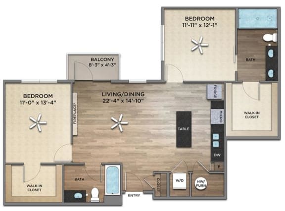 Lumina Apartments Floor Plan 9
