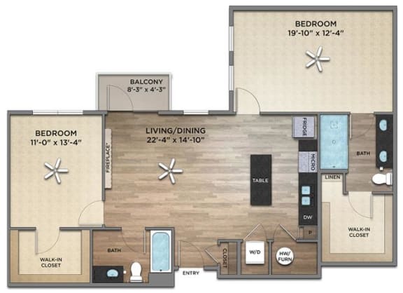 Lumina Apartments Floor Plan 13