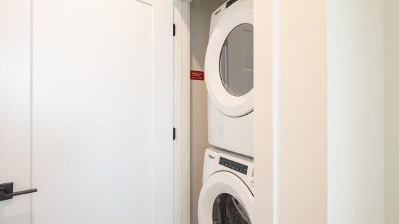 a washer and dryer in the laundry room at Ainsworth, Richmond, VA