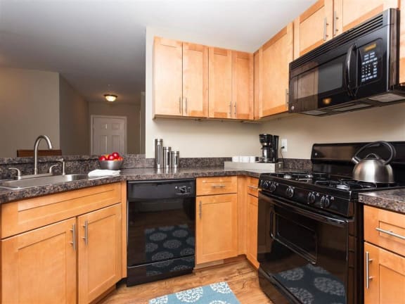Spacious Kitchen With Pantry Cabinet at Beacon Place Apartments, Gaithersburg, MD