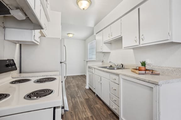 White Kitchen at Montecito West in NC 27609