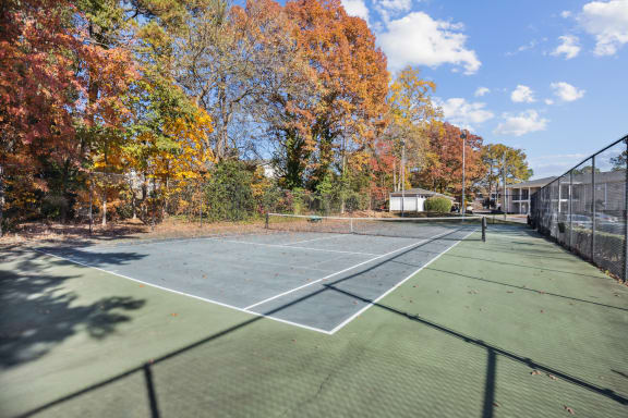 Tennis Court at Montecito West in Raleigh, NC