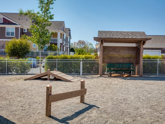 Dog Park Pavilion-Village-Apartments---Charlotte-NC at Pavilion Village, Charlotte, 28262