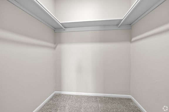 Closet at Bayville Apartments, Virginia Beach, Virginia