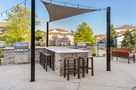 Grill Area at The Farms in Columbus, 43221