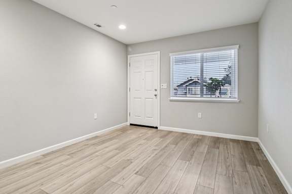 Entryway, front family room