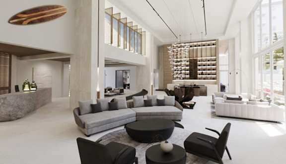 Impressive clubhouse