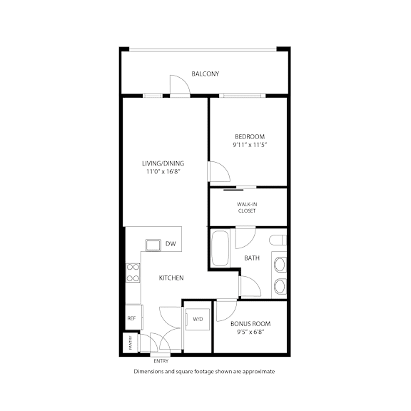 A black and white image of a floor plan for a home at Railside at Wadsworth Station, Colorado, 80214