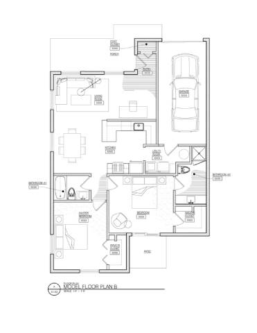 2Bed 2Bath Floor Plan at Concord Place Apartments, Mentor, OH