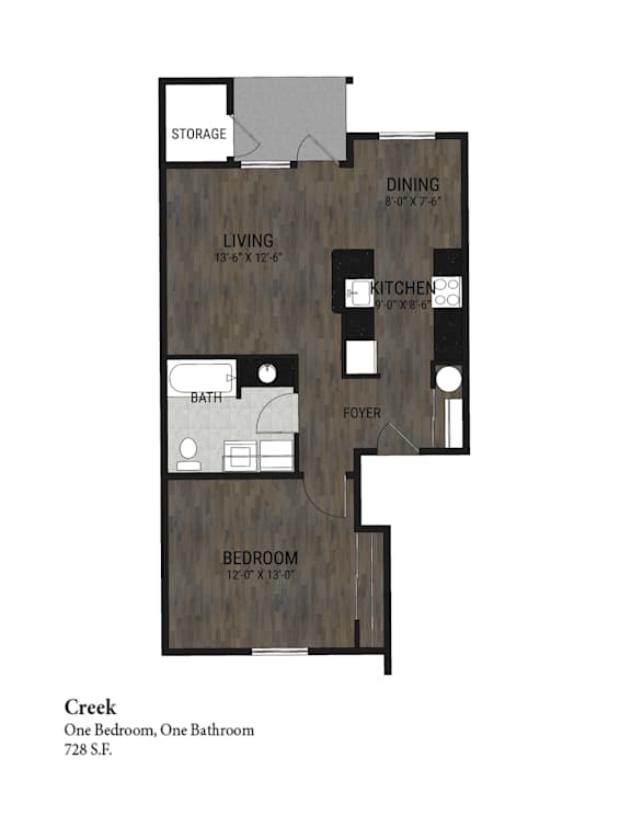 1 bed 1 bath at Northplace Apartment Homes, Oregon, 97305