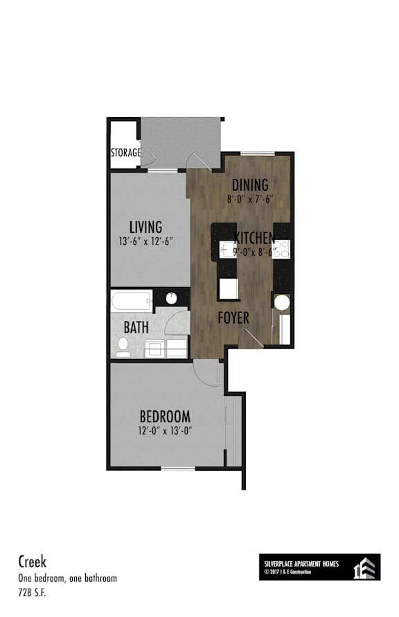 1 bed 1 bath at Silverplace Apartment Homes, Silverton, 97381