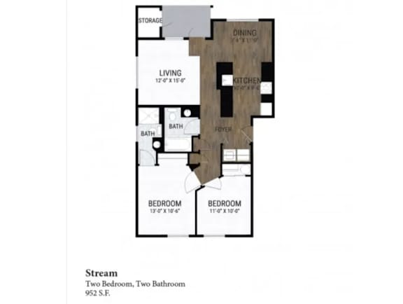 2 bed 2 bath at Northplace Apartment Homes, Salem, OR, 97305