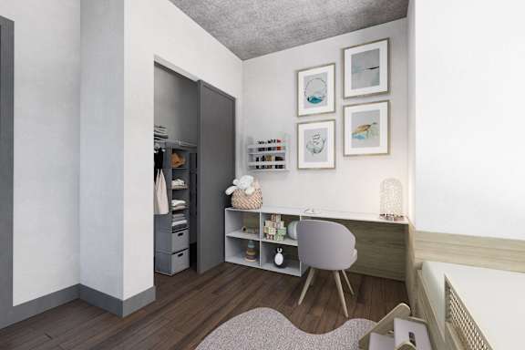 Kids room at Damask, Windsor, ON