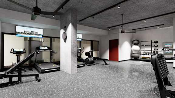 Modern Fitness Center at Damask, Windsor, ON, Ontario