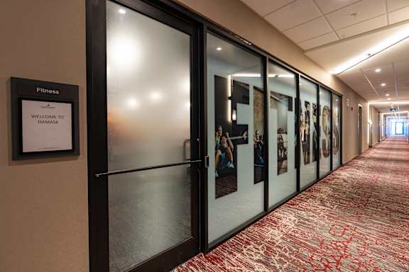 A hallway at Damask, Ontario