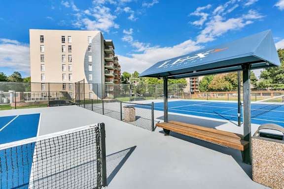 A tennis court  at The Lex At Lowry, Denver, 80224