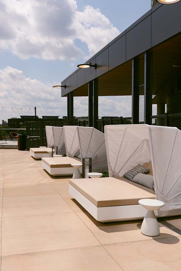 Patio with Furniture at The Mitchell , Atlanta