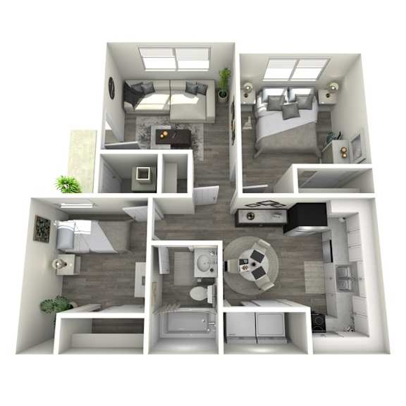Coastline Floor Plan at Solara, Phoenix Arizona